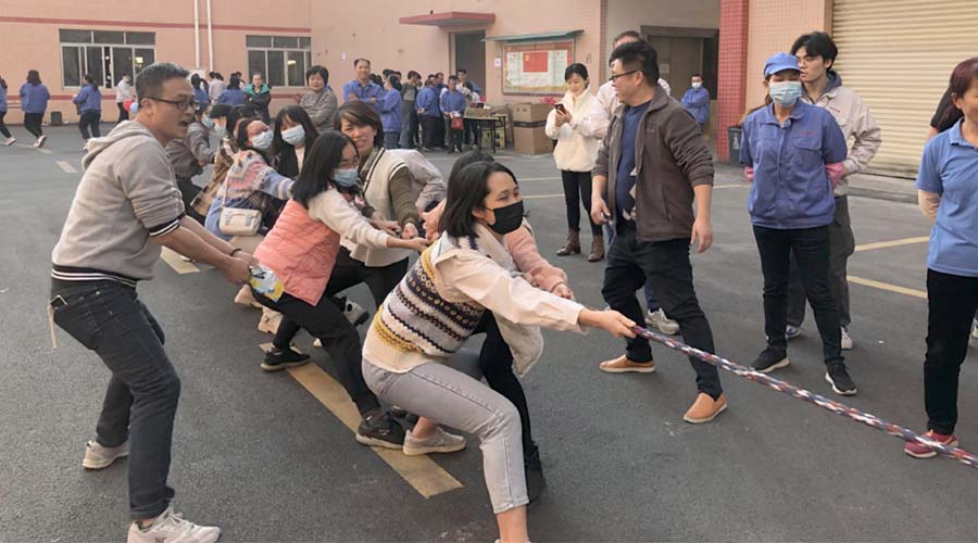 凝心聚力 辭舊迎新！金環(huán)電器開展跨年文娛活動