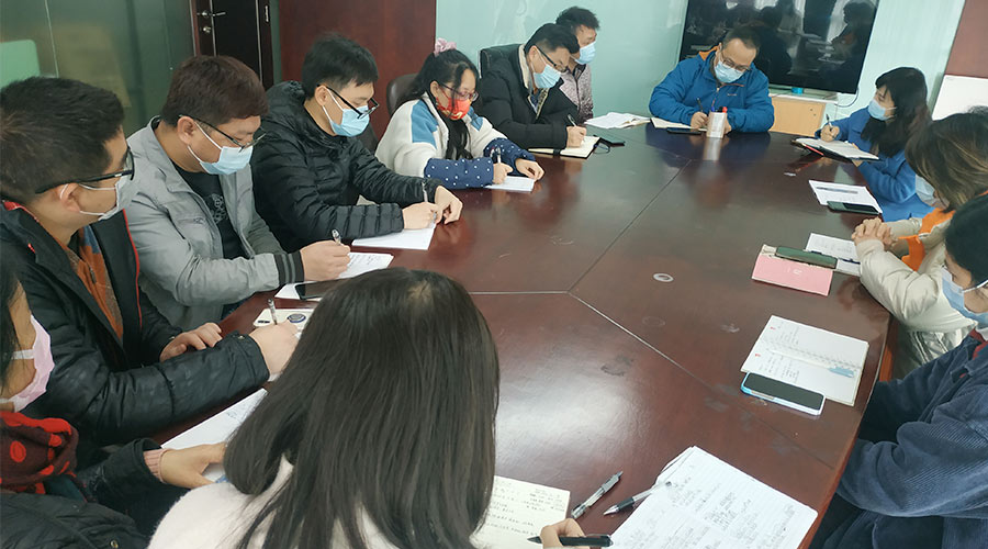 開工大吉！金環(huán)電器組織銷售部門召開動員大會