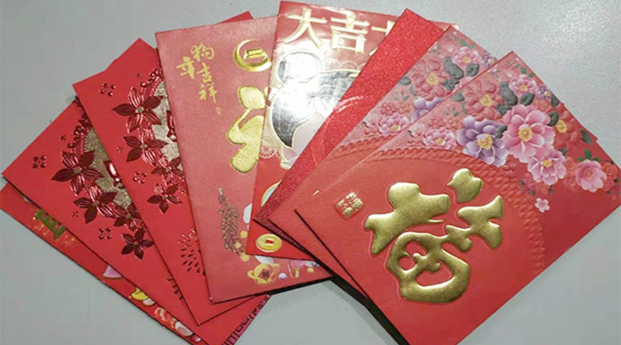開工好彩頭！金環(huán)電器銷售部為員工派發(fā)開工紅包！